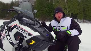 2018 Polaris RUSH XCR 600 Snowmobile Review