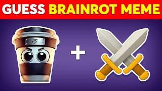 Guess The ITALIAN BRAINROT ANIMAL By Emoji  Brainrot Quiz  Tralalero Tralala, Bombadino Crocodilo