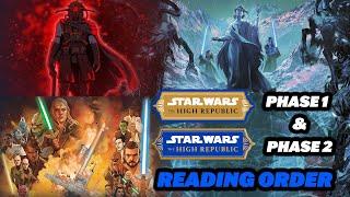 The High Republic Phase 1 & Phase 2 Reading Order | Complete High Republic Timeline