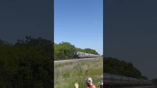 Double Amtrak! #railfaning #railway #railroadlife #railroad #railfan #railfanner #train