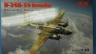 Sprue Review ICM 1/48 B-26/B-50 Invader