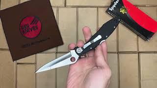 Spyderco Police G10 Plain (Реплика) - обзор!