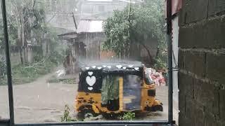 ANG LAKAS NG ULAN AT HANGIN(DAVAO CITY) JULY 22,2023 #rainyday  #davaocity