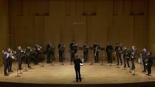 UNT Trombone Consortium performs Cathedrale by Madeline Lee.