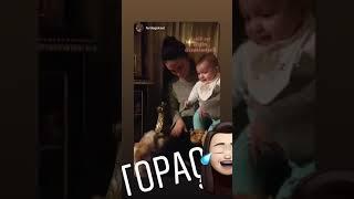 Özlem Yılmaz ve çocuk