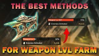 Do THIS if You Need FAST Weapon LEVELS!