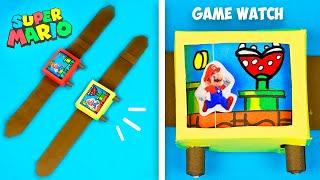 Игровые Часы из бумаги – Супер Марио Как сделать Super Mario игру? Diy поделки из бумаги