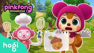 [Part.1] Finding The Jumbo Acorn + Codi's Cook-Off｜Pinkfong Wonderstar｜Kids Cartoon｜Pinkfong Hogi