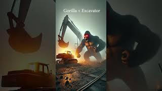 Hybrid Wildlife Wonders #hybrid #ytshorts #animals Tiger + Armored Jeep