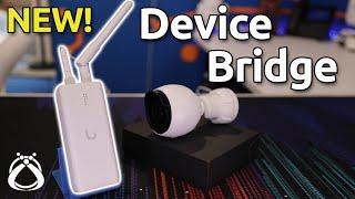 First Look!  UniFi Device Bridge Extends your Network Wirelessly!