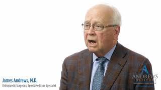 James Andrews, M.D. – How the arthroscope revolutionized sports medicine; biologics next revelation