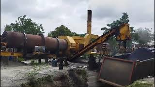 17 Year Old Drum Mix Asphalt Plant Model Roadmac-50 Capacity 60-90 TPH