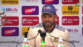 Pre-series media conference | Najmul Hossain Shanto, Bangladesh Captain | India vs Bangladesh | Test