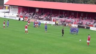 Karn Miller-Neave (Ebbsfleet United) free-kick v Hythe Town