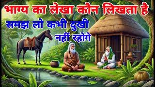 भाग्य का लेखा कौन लिखता है इस कहानी को समझ लीजिए कभी दुखी नहीं रहोगे !! मृत्यु से डर कब नहीं लगता है