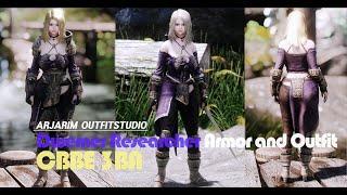 SKYRIM OUTFIT I Dwemer Researcher Armor and Outfit CBBE 3BA