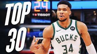 Giannis Antetokounmpo's Top 30 Career Plays 