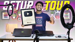 Setup & Room Tour| 10K Special Setup Tour|Tech TravellerBlend|