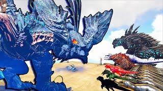 Dead Helish Onitika VS Mod Dinosaurs |ARK Mod Battle Ep.396