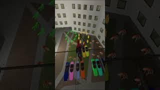 Cockroach Super Family Chase Spider Man In Liminal Hotel Gmod