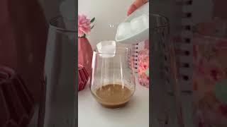 ‼️Homemade Salted Ice Latte | Simple Way! #barista  #coffee #homemadecoffee