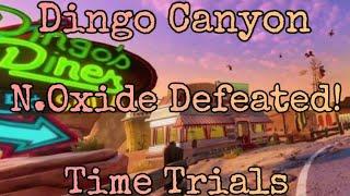 Crash Team Racing Nitro Fueled:  Dingo Canyon  Time Trials  Defeating N.Oxide