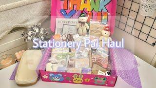 Unboxing Stationery Haul from Stationery Pal  #asmr