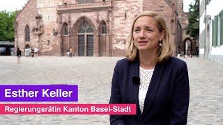 2021 Schaufenster Aktion – Esther Keller (Regierungsrätin Kanton BS)