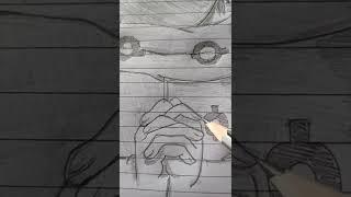 Drawing Kid Kakashi from NARUTO PLEASE  LIKE  SUBSCRIBE  SHARE  COMMENTS #short #youtubeshorts