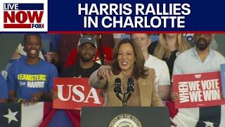 FULL SPEECH: Harris campaigns in battleground North Carolina  | LiveNOW from FOX