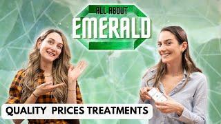 Emerald Stone: Prices, Quality Comparisons, Origins, Treatments & More!