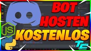 Discord Bot KOSTENLOS 24/7 HOSTEN [OHNE PC anzulassen] Javascript & Python | Tutorial Ecke