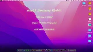 MacOS Monterey 12 0 1 [ AMD 3300X] [AMD RX5600XT]  [b550] [Hackintosh]