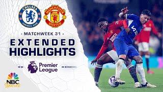 Chelsea v. Manchester United | PREMIER LEAGUE HIGHLIGHTS | 4/4/2024 | NBC Sports