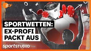 Verzockt & verschuldet: Wie ein Ex-Fußballprofi der Spielsucht verfiel | sportstudio