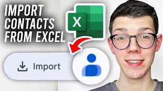 How To Import Contacts From Excel To Google Contacts - Full Guide