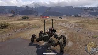 Crossout: Torrero vs Spider Mandrake accuracy