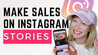 How to Make Sales on Instagram Stories with Examples