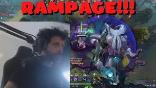 Crazy RAMPAGE by Gorgc With The New Void Arcana - Dota 2