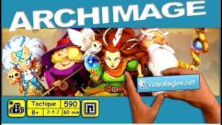 Vidéorègle jeu de société " Archimage " par Yahndrev (#590)