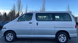 1997 Toyota Hiace-Regius Van 3.0L 1KZ-TE Turbo-Diesel AT RHD-JDM 35,500 mi