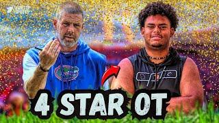 Florida Gators Land Massive 4 Star Tackle!