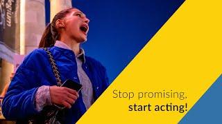 Stop promising, start acting! Protest dla Ukrainy.