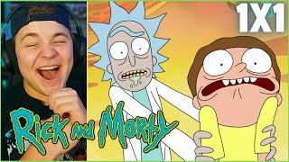 Rick and Morty 1x1 REACTION | "Episode 1: Pilot" | S1E1 | First Time Watching | SPOILER REVIEW