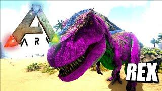 Taming A Rex With A SLINGSHOT! | Ark Survival Evolved | The Island