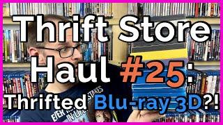 Thrift Store Haul #25 | I Found TV Series, Blu-rays, and 3D Blu-rays at the Thrift Store?!