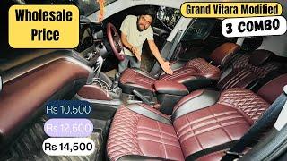 Grand Vitara 3 Combo at Very Best Price | Wholesale Car Seat Covers | Cheapest Car Seat Cover