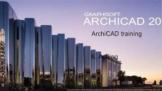 6 Adding dimensions to a plan ArchiCAD 20