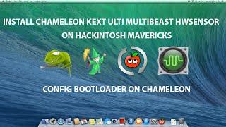 Install Kext Chameleon Multibeast HWmonitor Hackintosh Mavericks