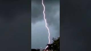 ️LOUD & SCARY THUNDERSTORM LIGHTING SOUND EFFECT #asmr #asmrsounds #scary #viral #trending#shorts